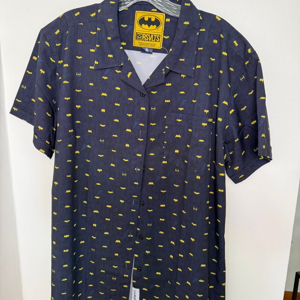 RSVLTS Batman 85th Anniversary Kunuflex Shirt Women’s XL NWOT